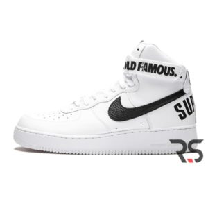 Кроссовки Nike Air Force 1 High Supreme World Famous «White»